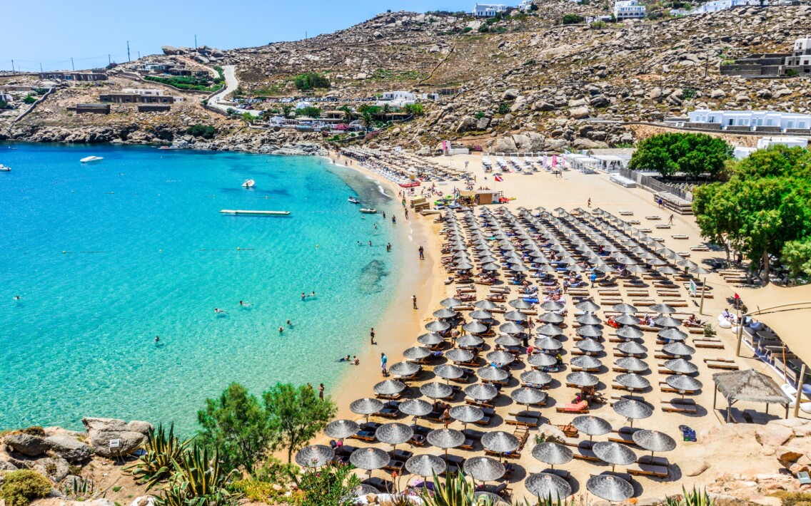 Paradise Beach, Mykonos | Griechenland.de