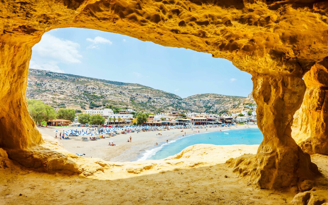 Matala, Kreta | Griechenland.de Matala, Kreta | Griechenland.de