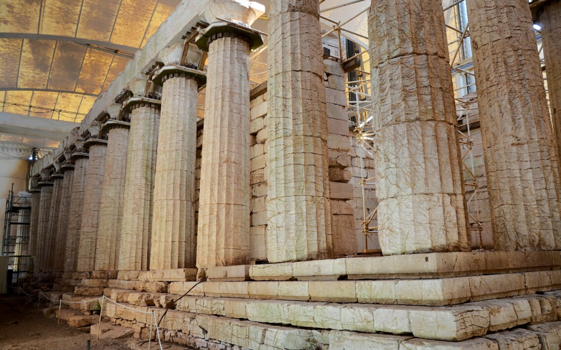 Apollontempel bei Bassae, Peloponnes | griechenland.de