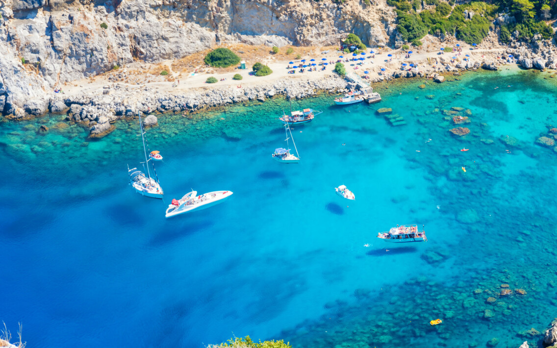 Anthony Quinn Bay, Rhodos | griechenland.de