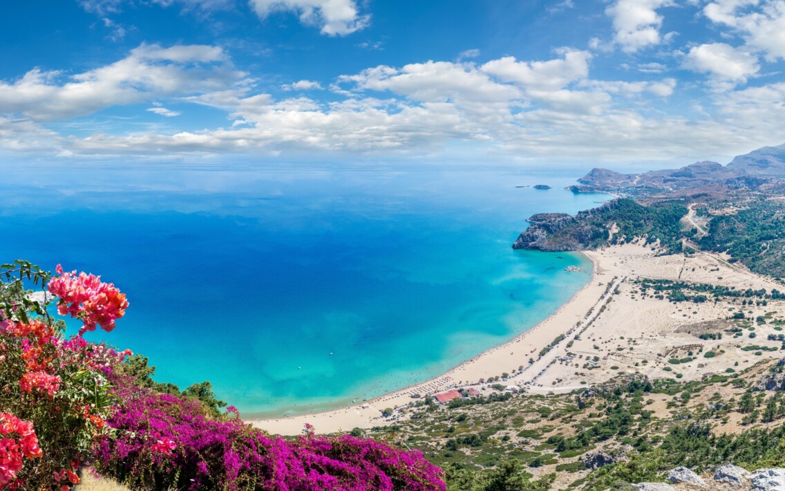 Tsambika Beach, Rhodos | Griechenland.de