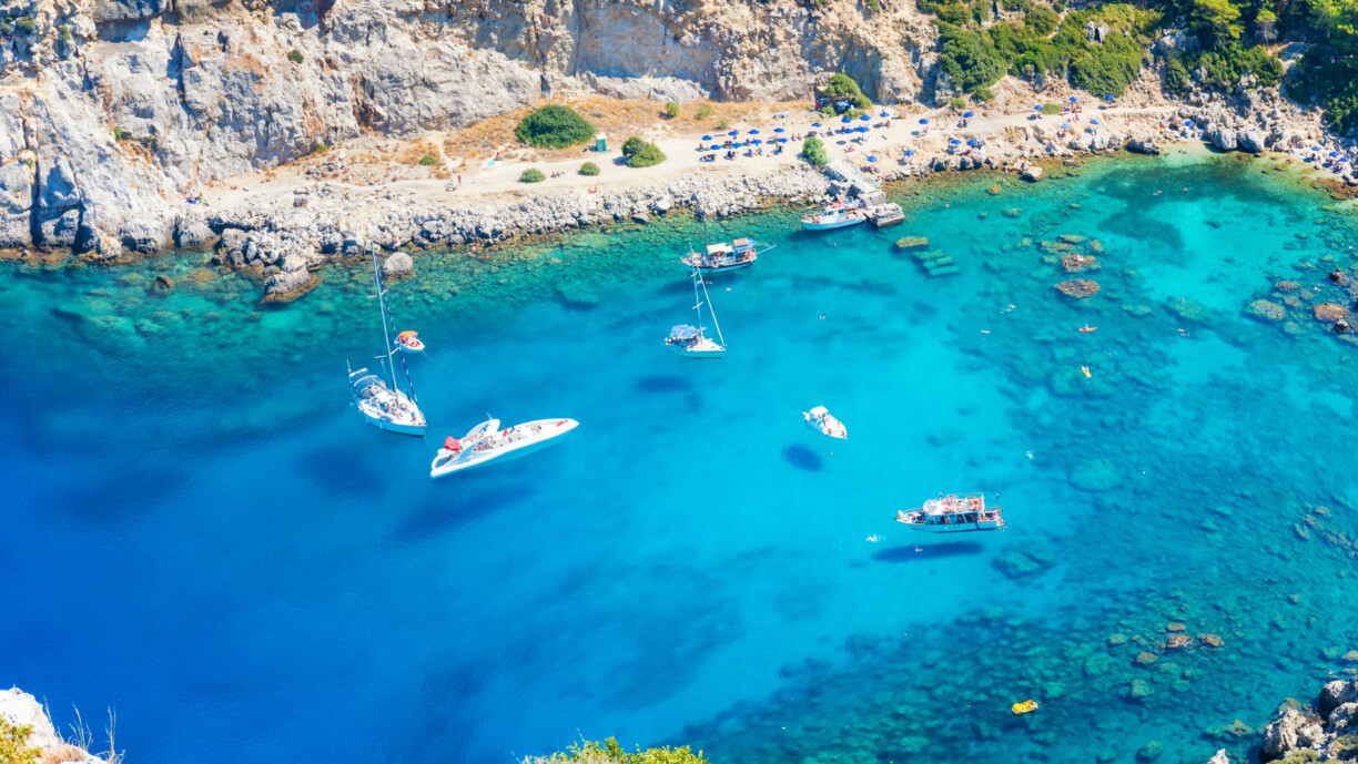 Anthony Quinn Bay, Rhodos | griechenland.de