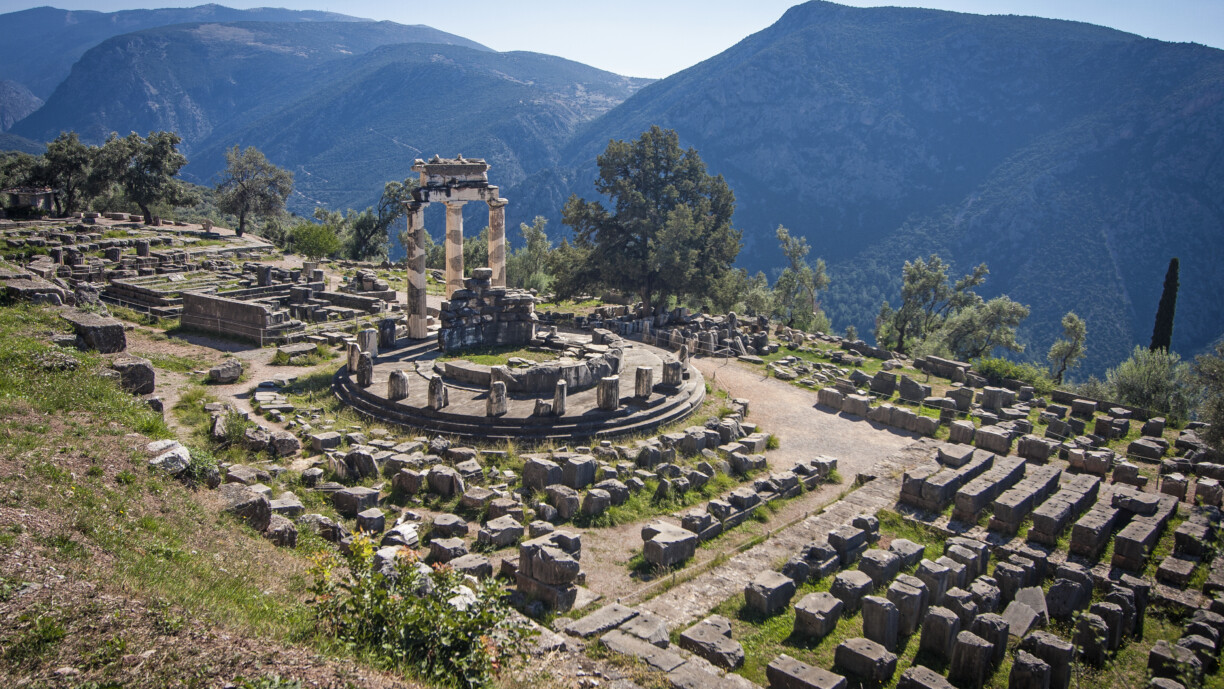 Tempel der Athene, Delphi
