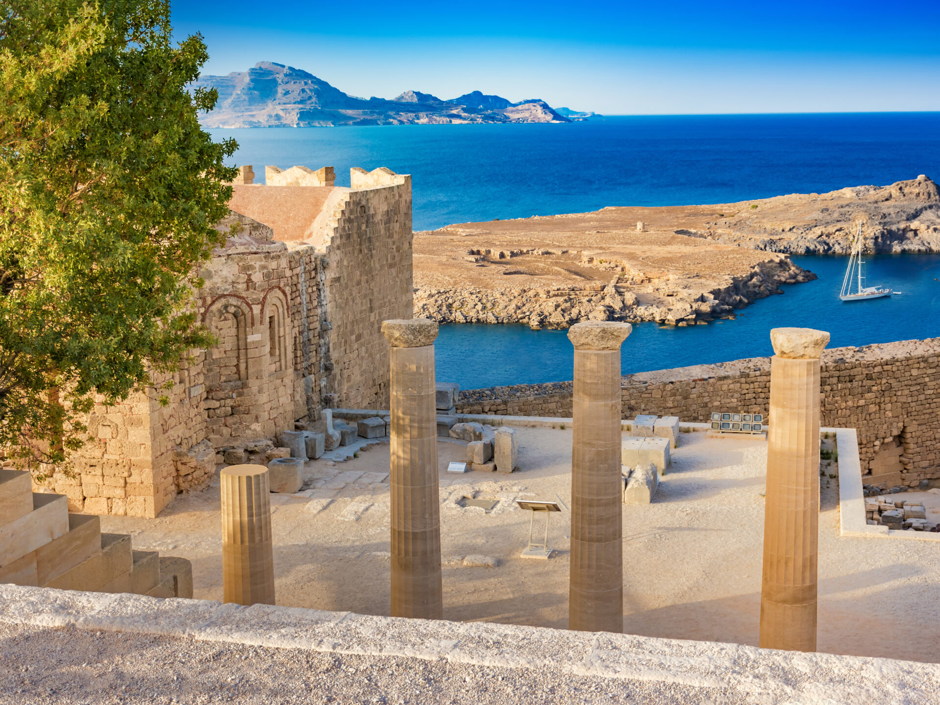 Akropolis von Lindos, Rhodos | griechenland.de
