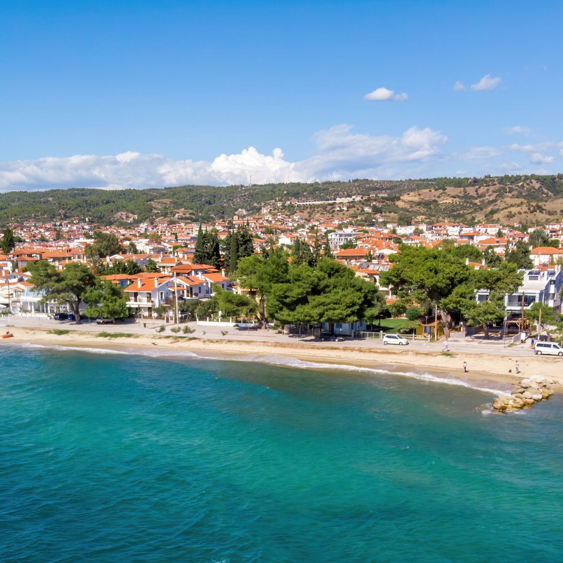 Nikiti mit Nikiti Beach, Sithonia, Chalkidiki | Griechenland.de