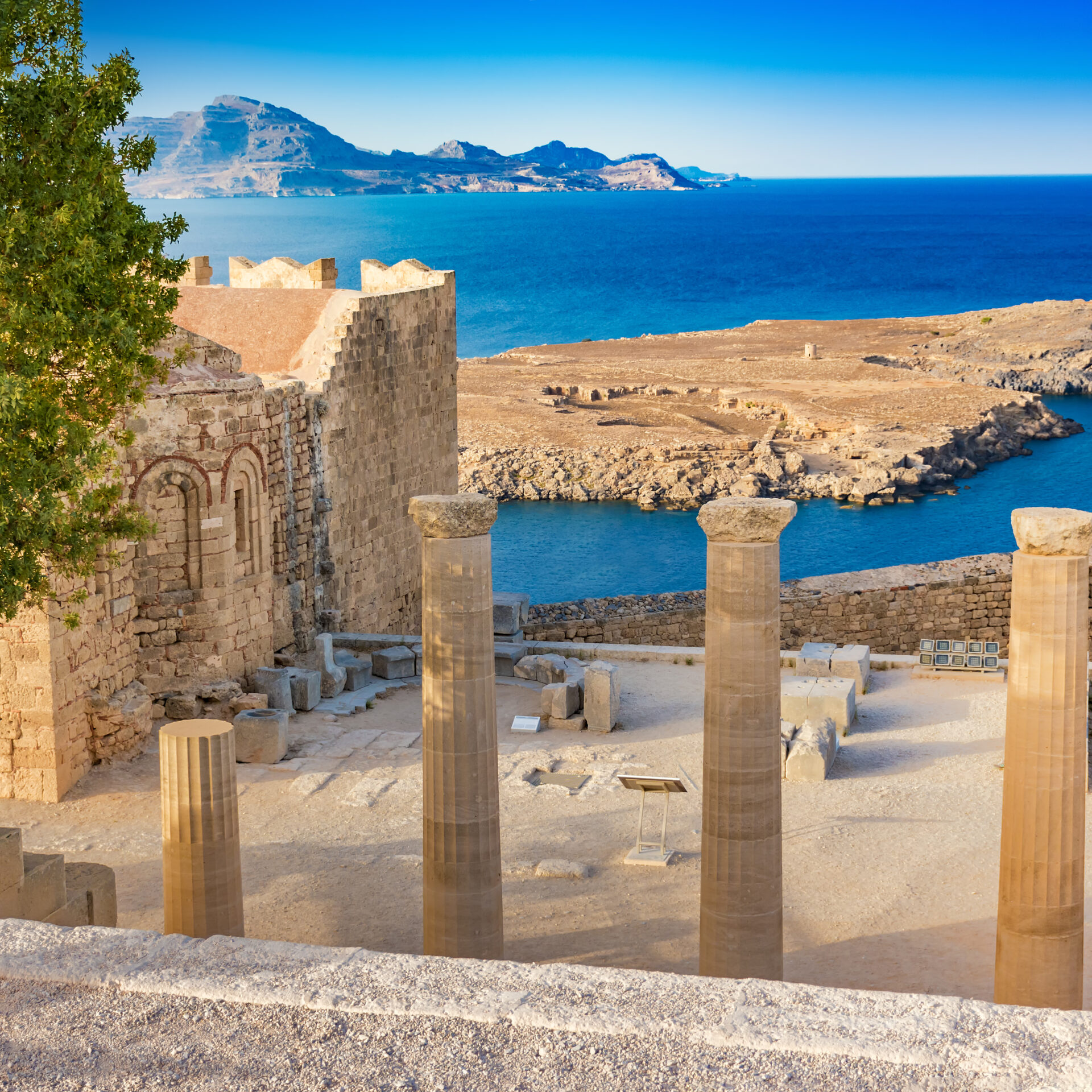 Akropolis von Lindos, Rhodos | griechenland.de