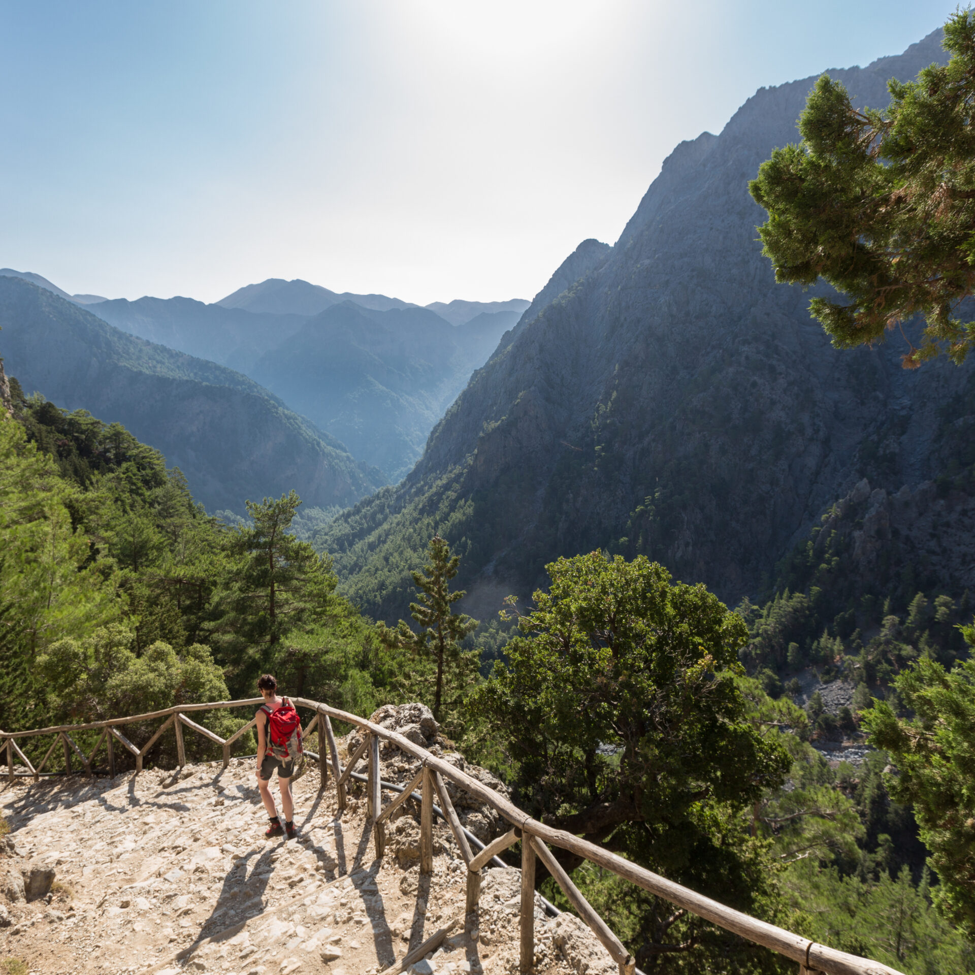 Wanderweg in der Samaria-Schlucht, Kreta | griechenland.de
