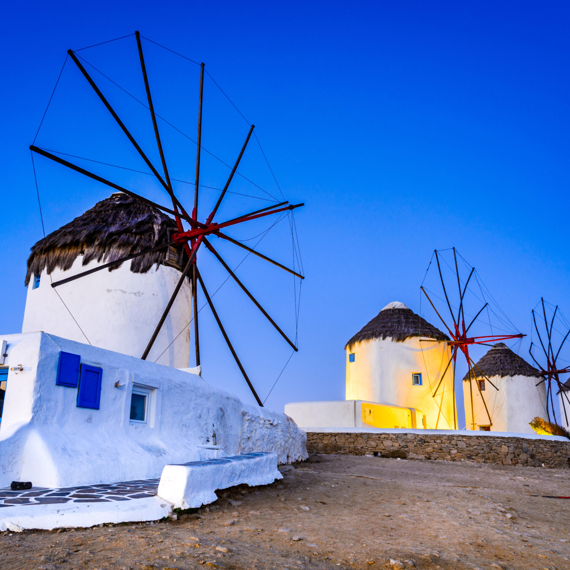 Kato Mili Windmühlen, Mykonos | Griechenland.de
