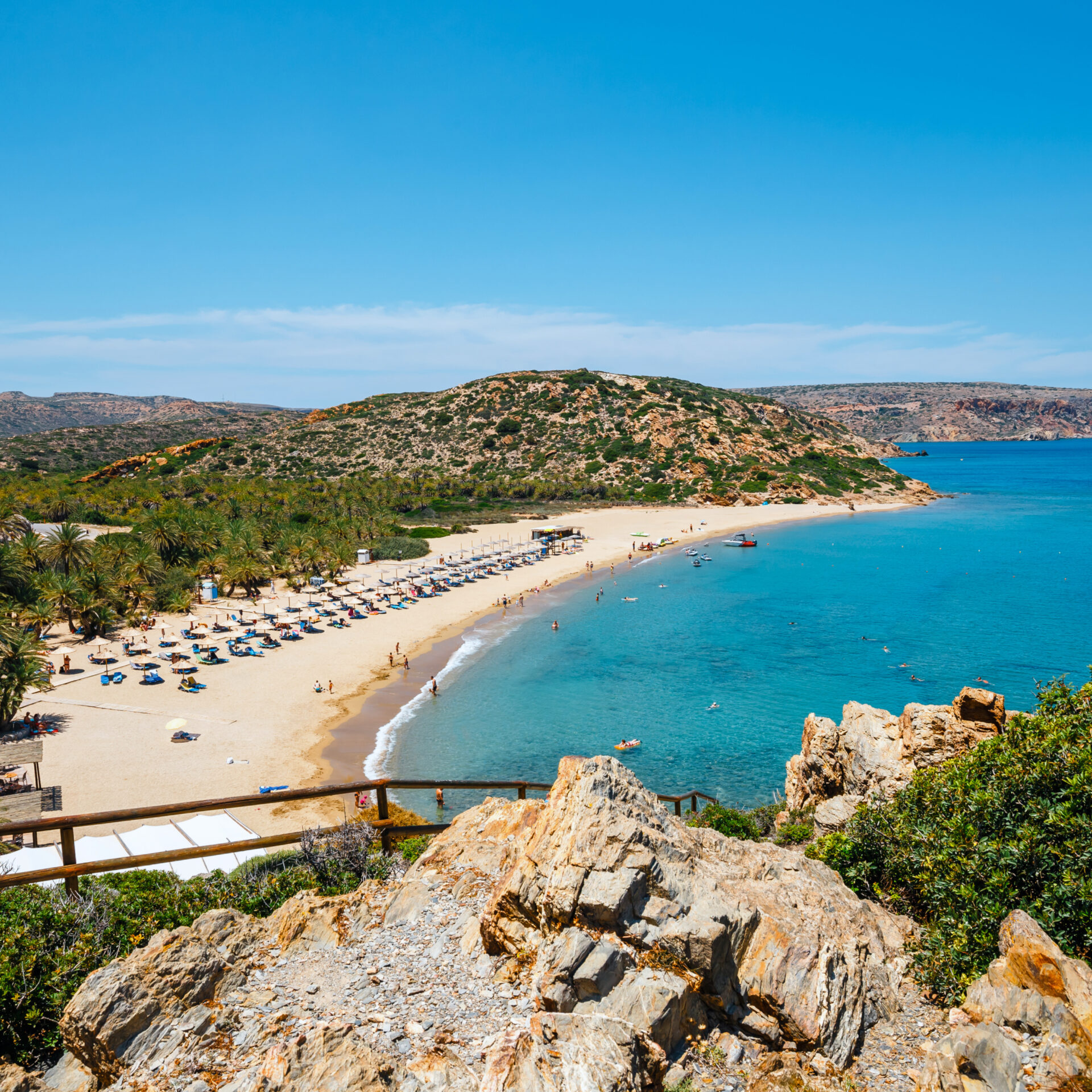 Palmenstrand von Vai, Kreta | Griechenland.de