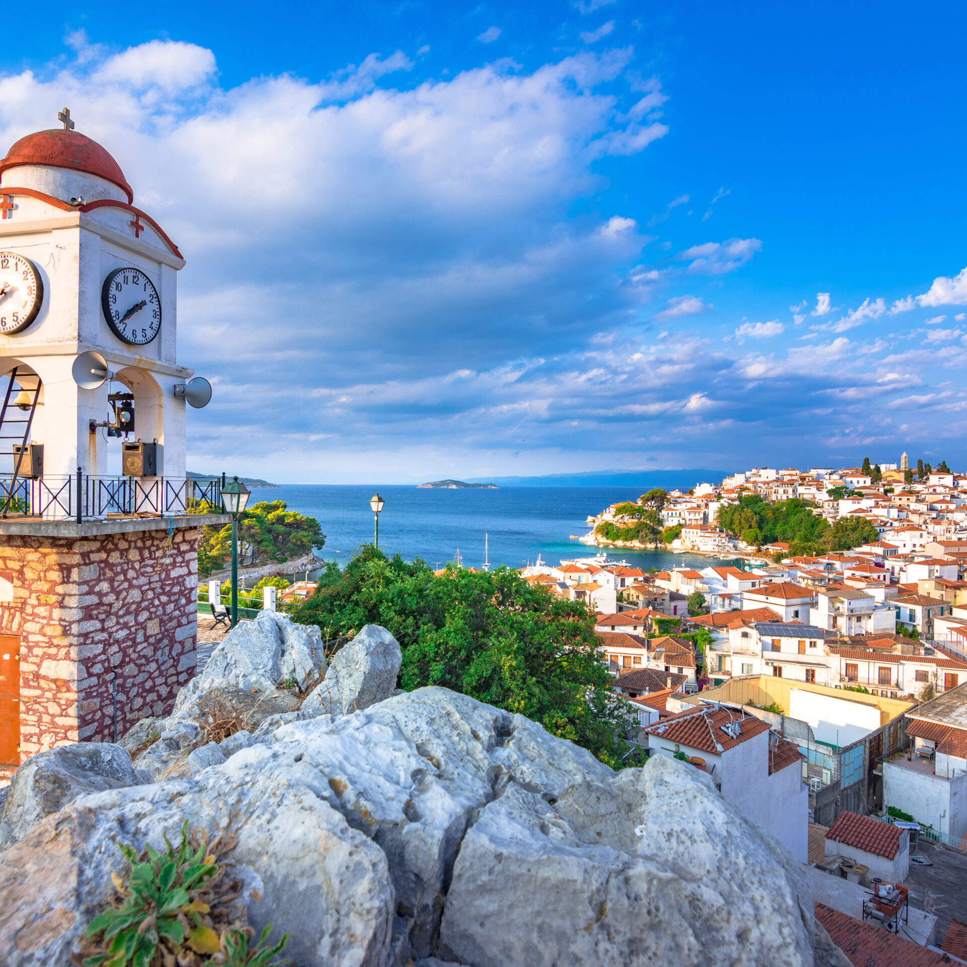 Glockenturm Agios Nikolaos, Skiathos | Griechenland.de