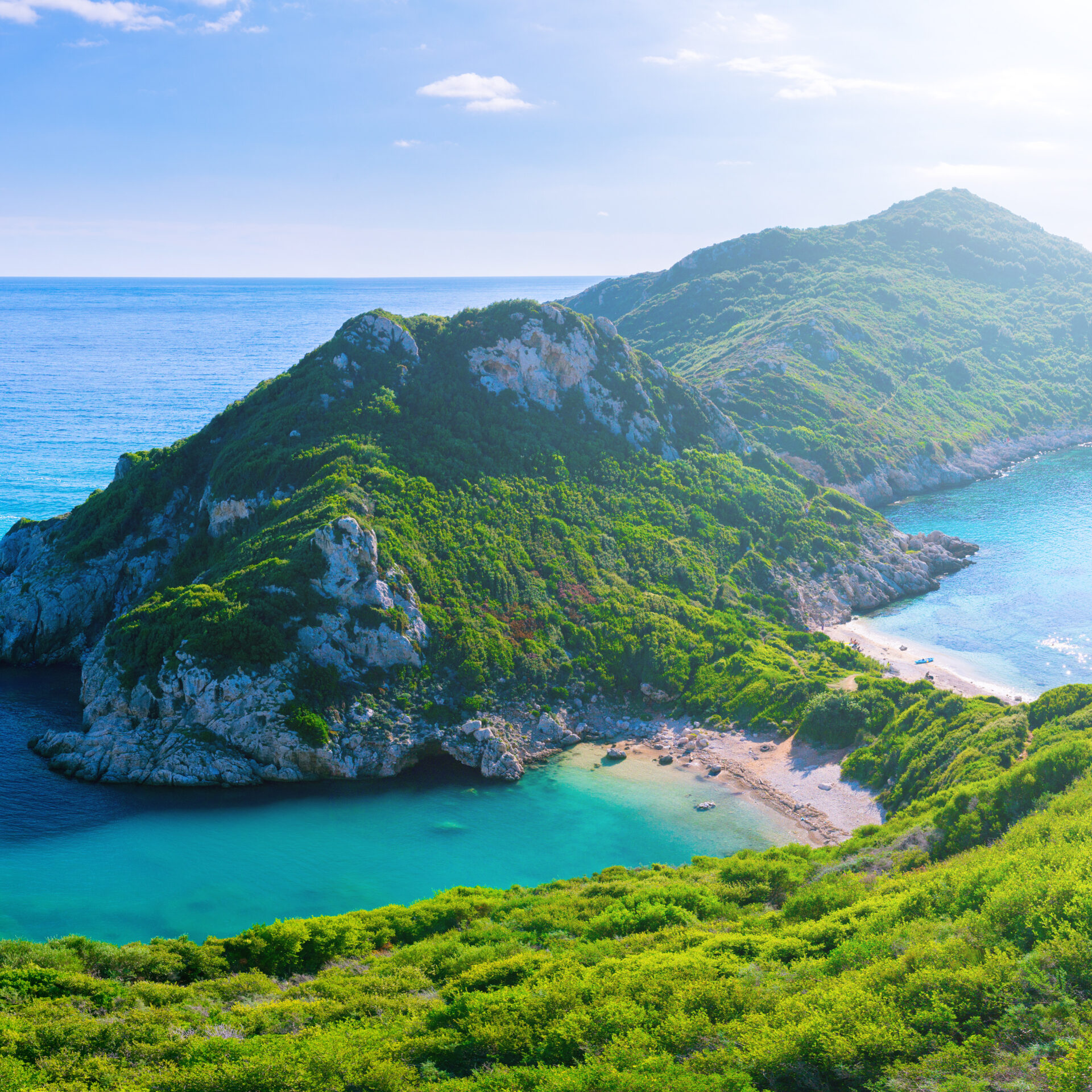 Kap Agios Stefanos. Afionas, Korfu | Griechenland.de