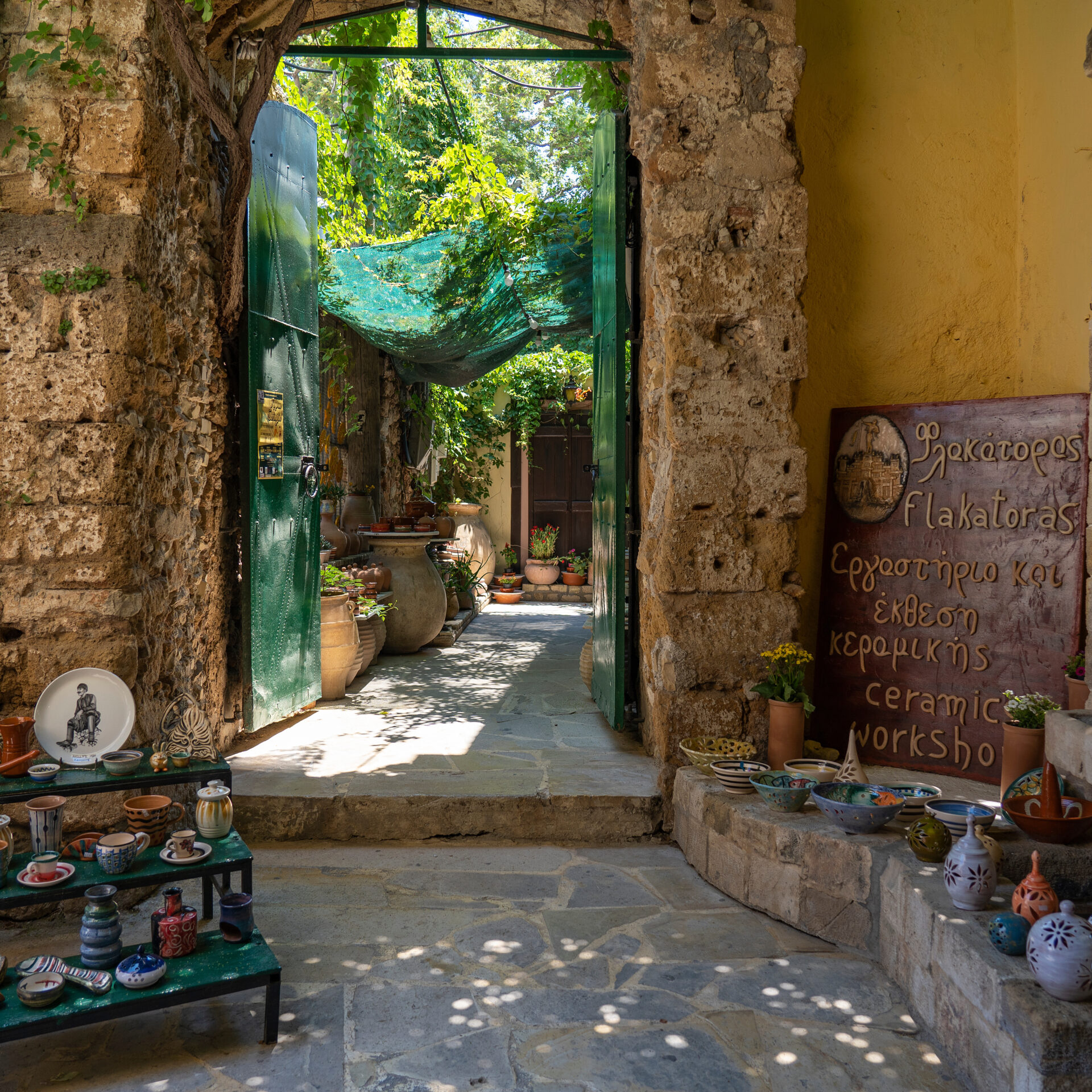 Keramik-Shop Chania, Kreta | Griechenland.de