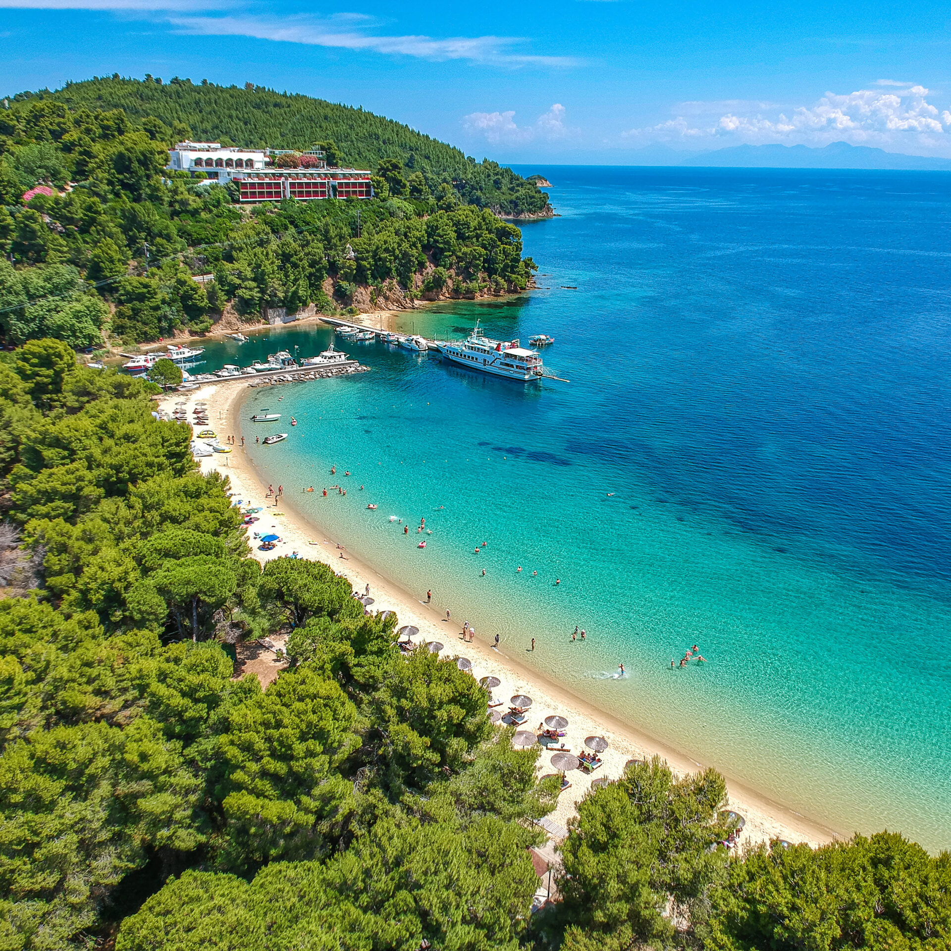 Koukounaries Beach, Skiathos | Griechenland.de