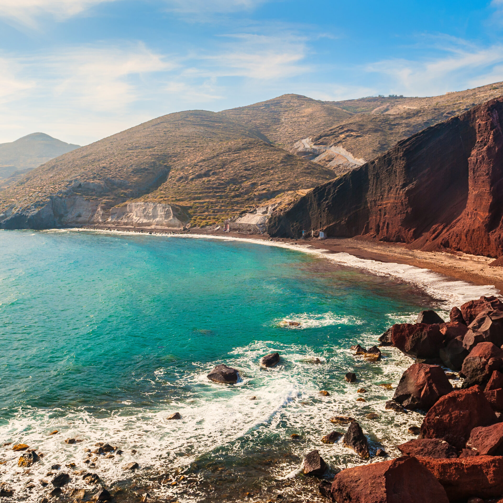 Red Beach, Santorin | Griechenland.de