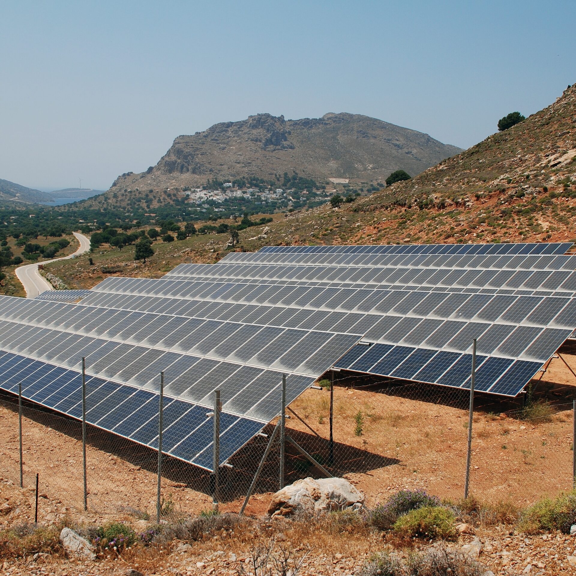 Solarpanele, Tilos | Griechenland.de