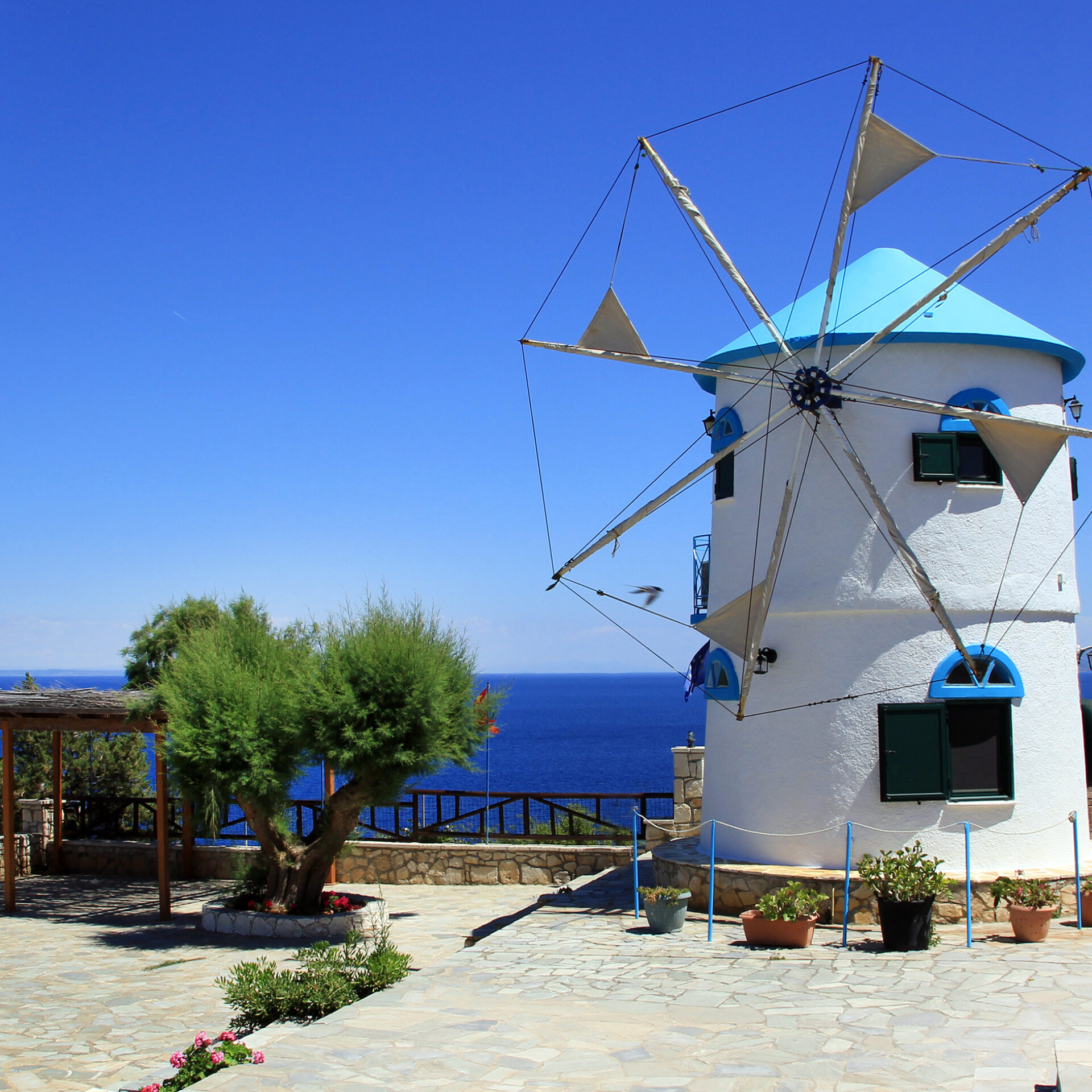 Windmuehle Kap Skinari, Zakynthos | Griechenland.de