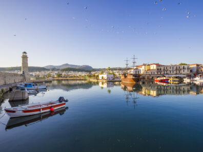 Hafen von Rethymno, Kreta | griechenland.de