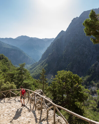 Samaria-Schlucht auf Kreta
