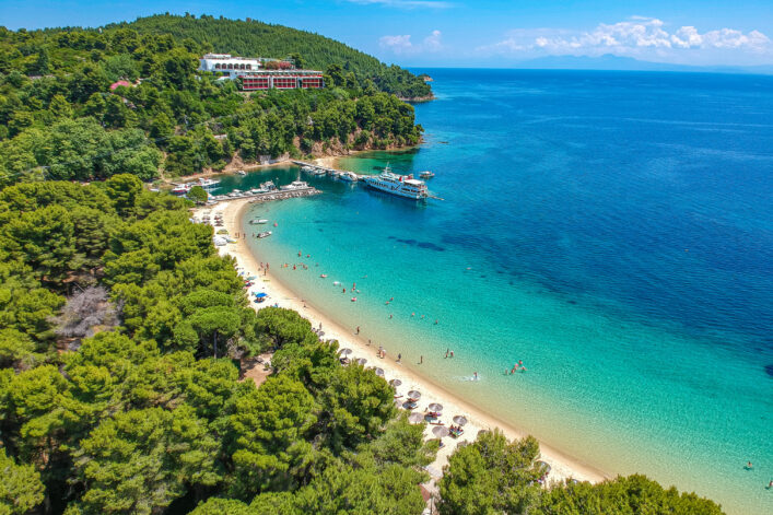 Koukounaries Beach, Skiathos | Griechenland.de