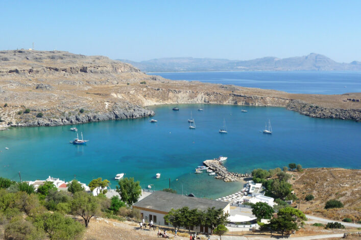 Livadhia Hafen, Tilos | Griechenland.de Livadhia Hafen, Tilos | Griechenland.de