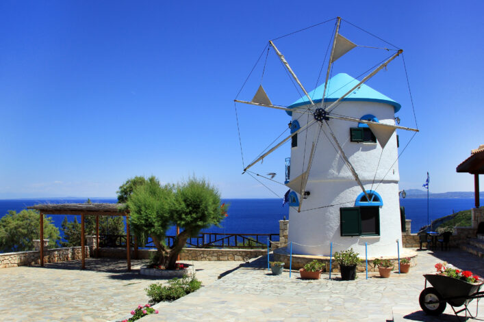 Windmuehle Kap Skinari, Zakynthos | Griechenland.de