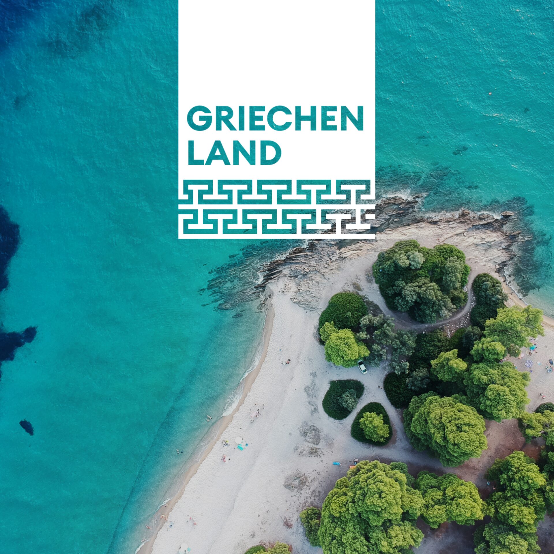 Griechenland.de | Strand mit türkisblauem Wasser